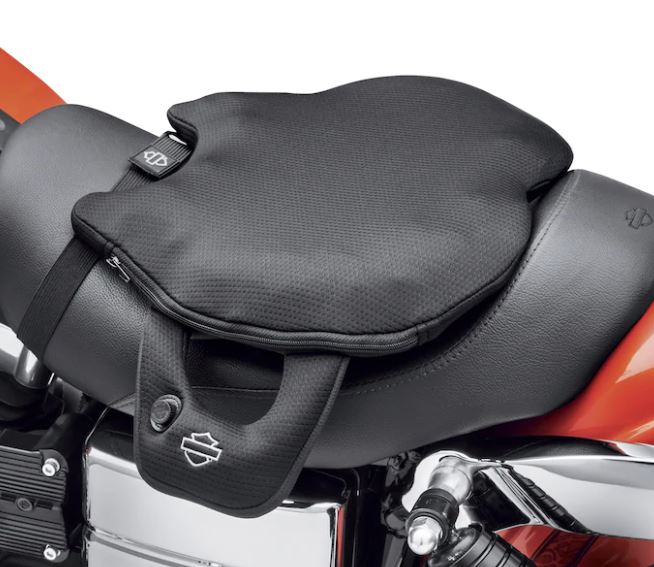 Road Zeppelin Seat Pad – Rider Image